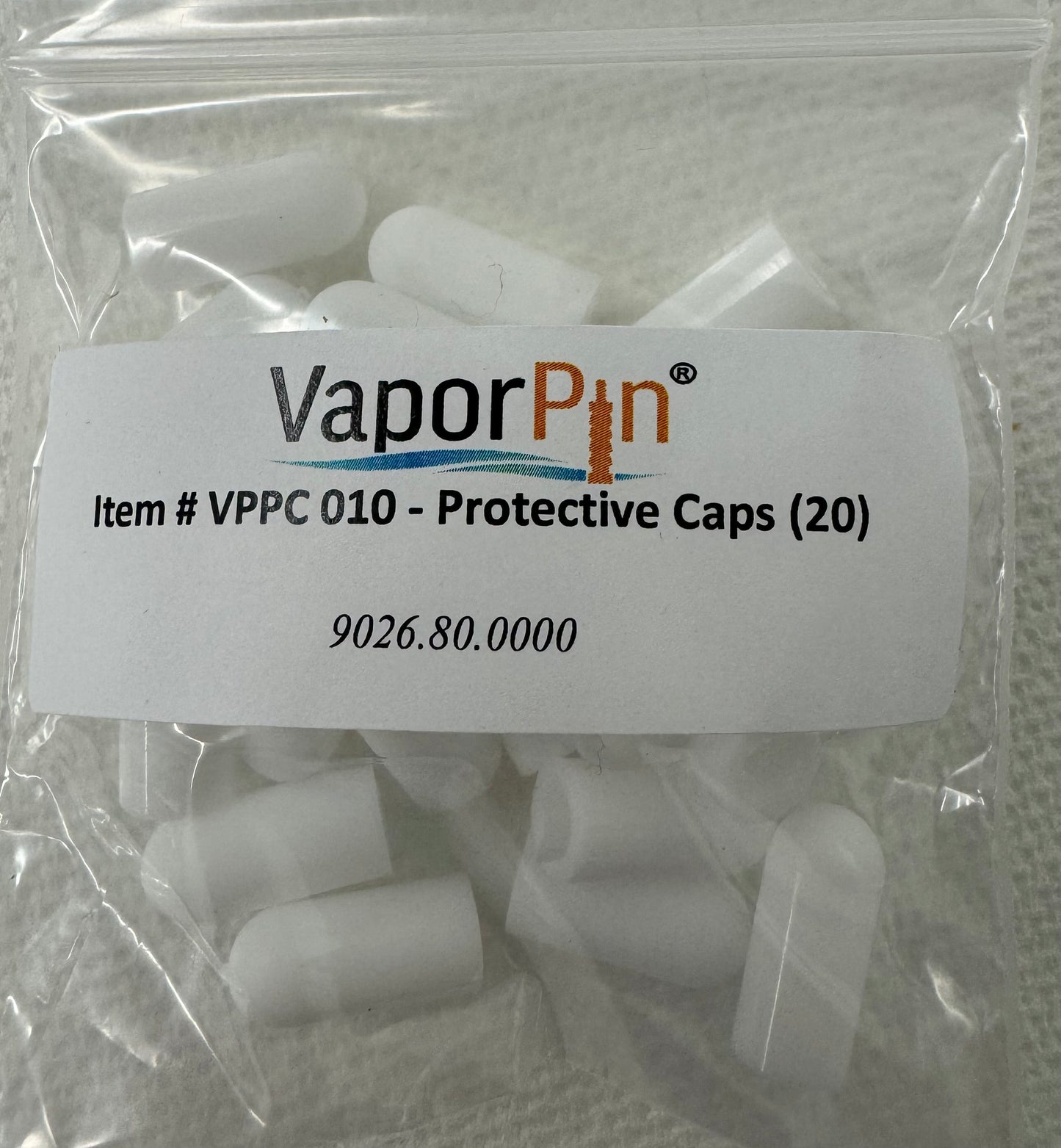 Bag of Vapor Pin® Caps - 20 Pieces